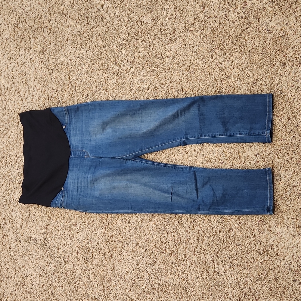 Maternity Denim Capri